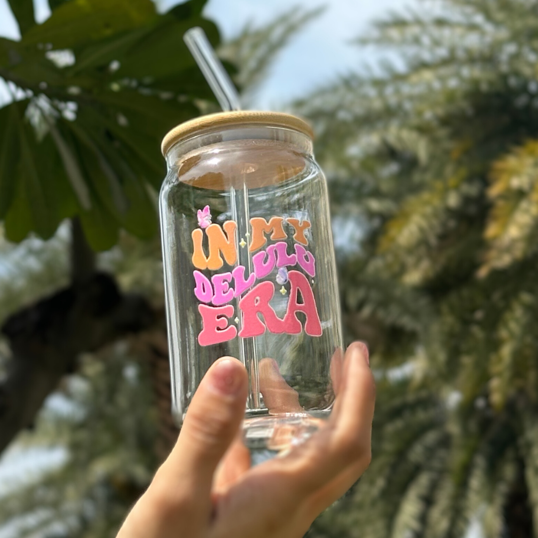 cuddly glass tumbler