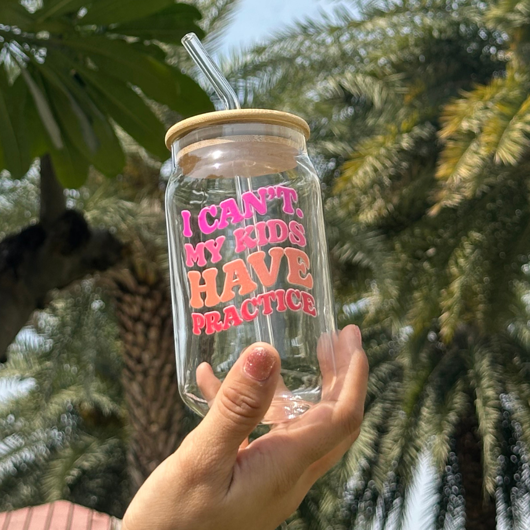 cuddly glass tumbler