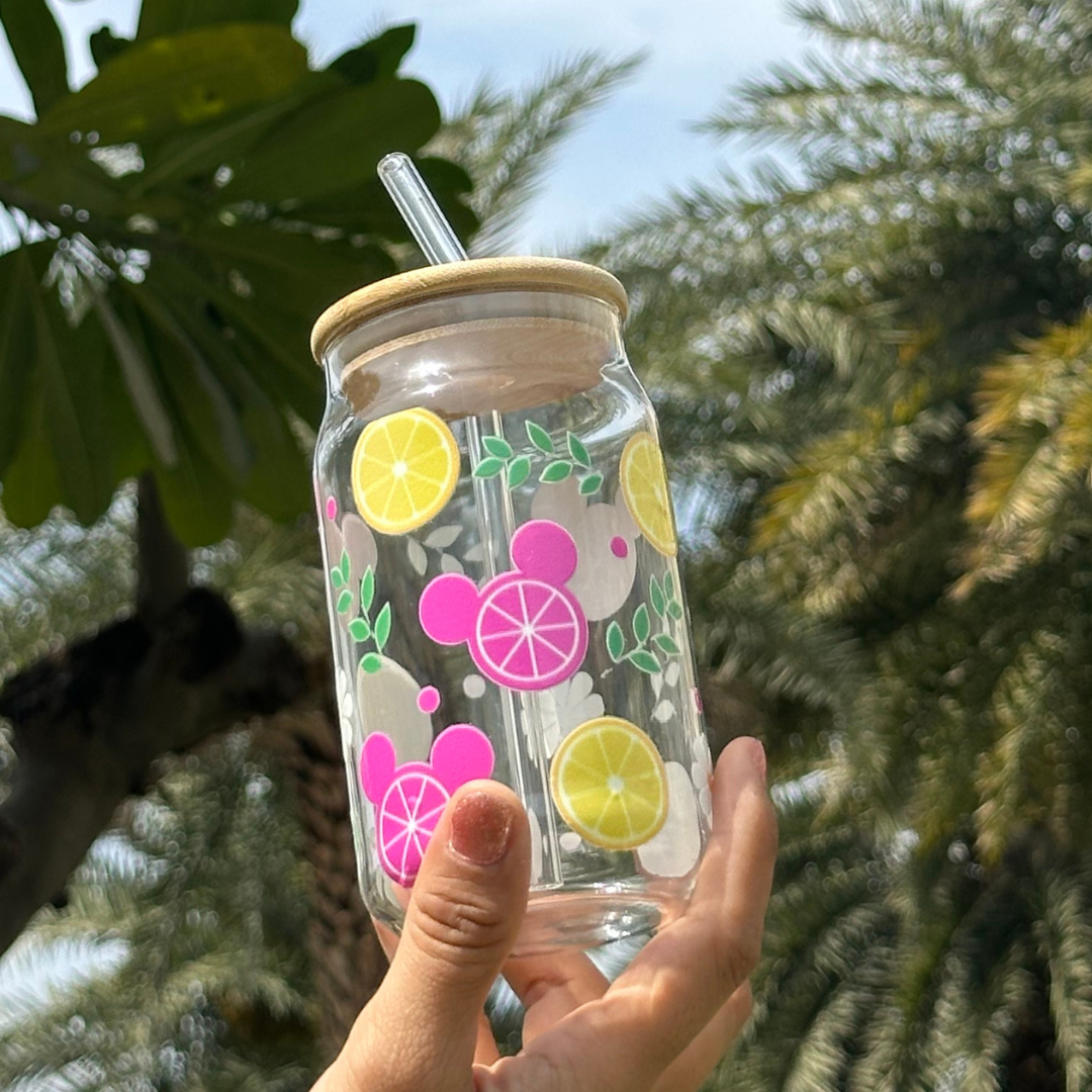Spring Inspired Glass Tumblers