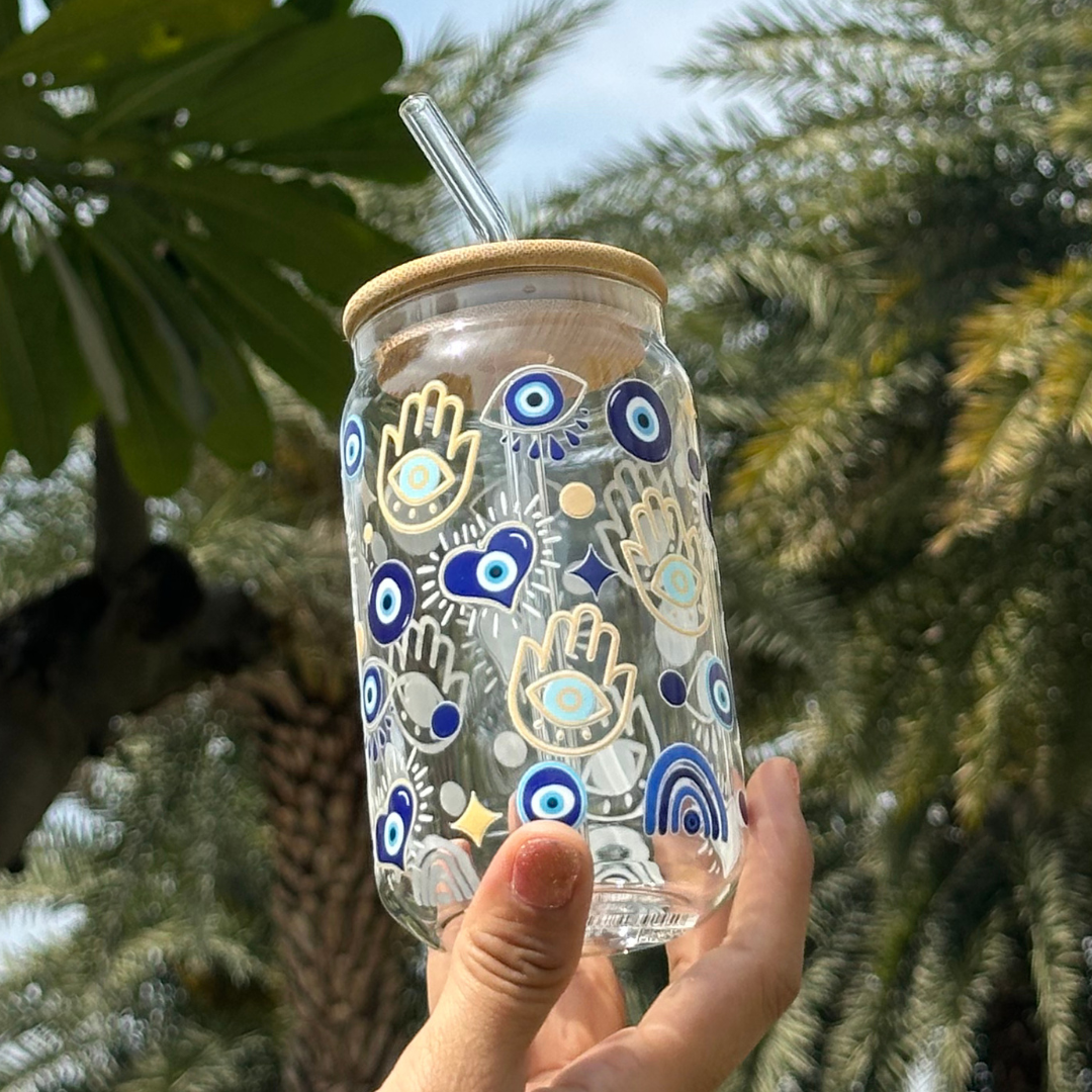 Spring Inspired Glass Tumblers