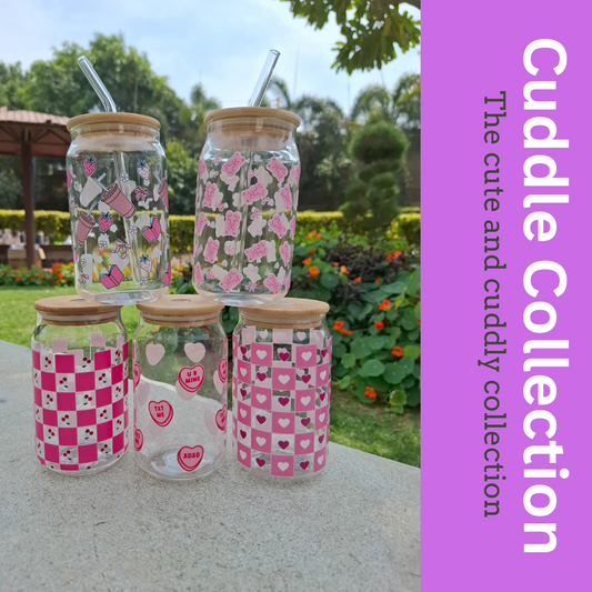 Cuddly Glass Tumblers