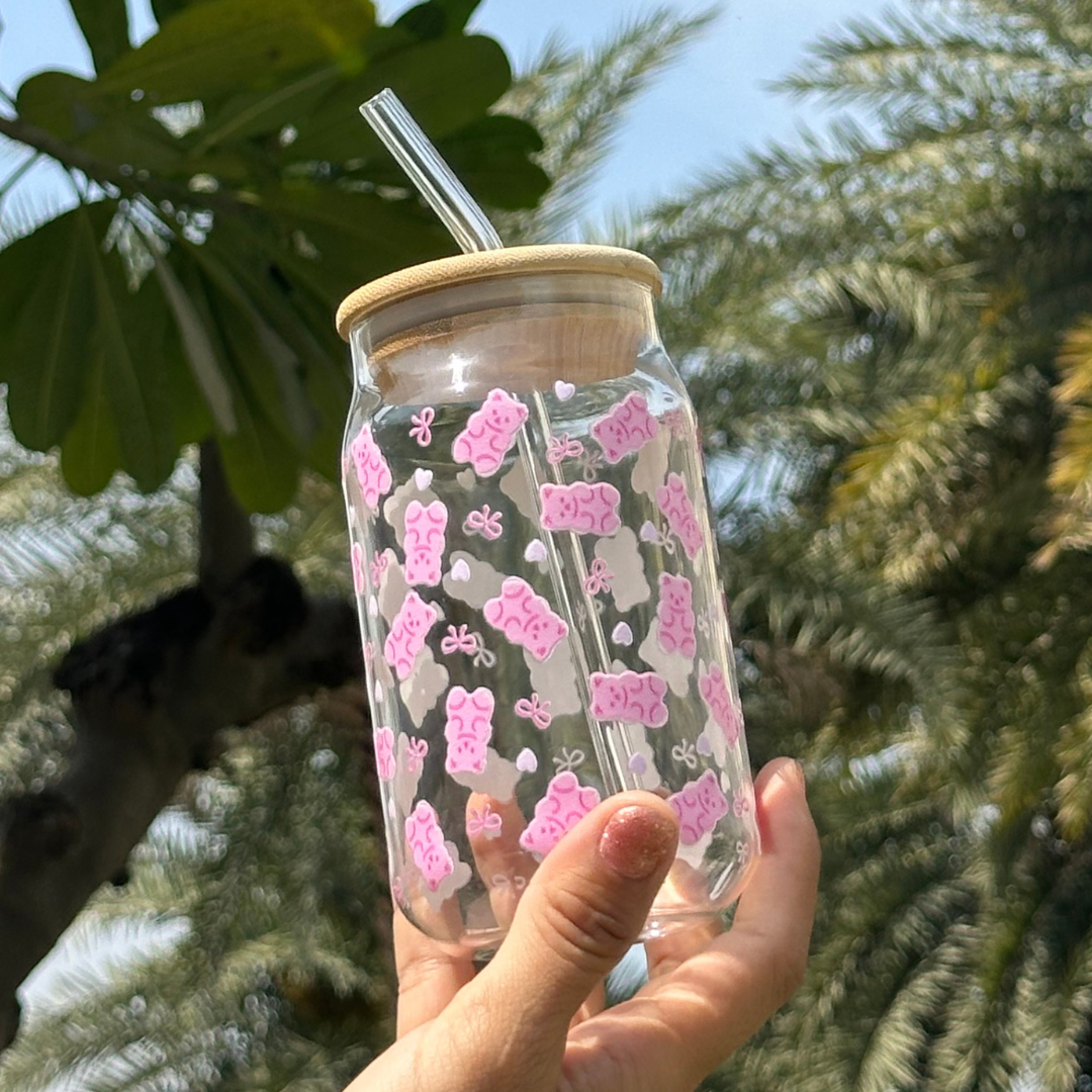 Cuddly Glass Tumblers