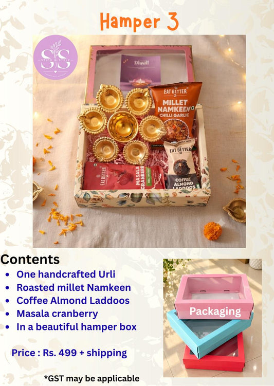Golden Urli Diwali Hamper