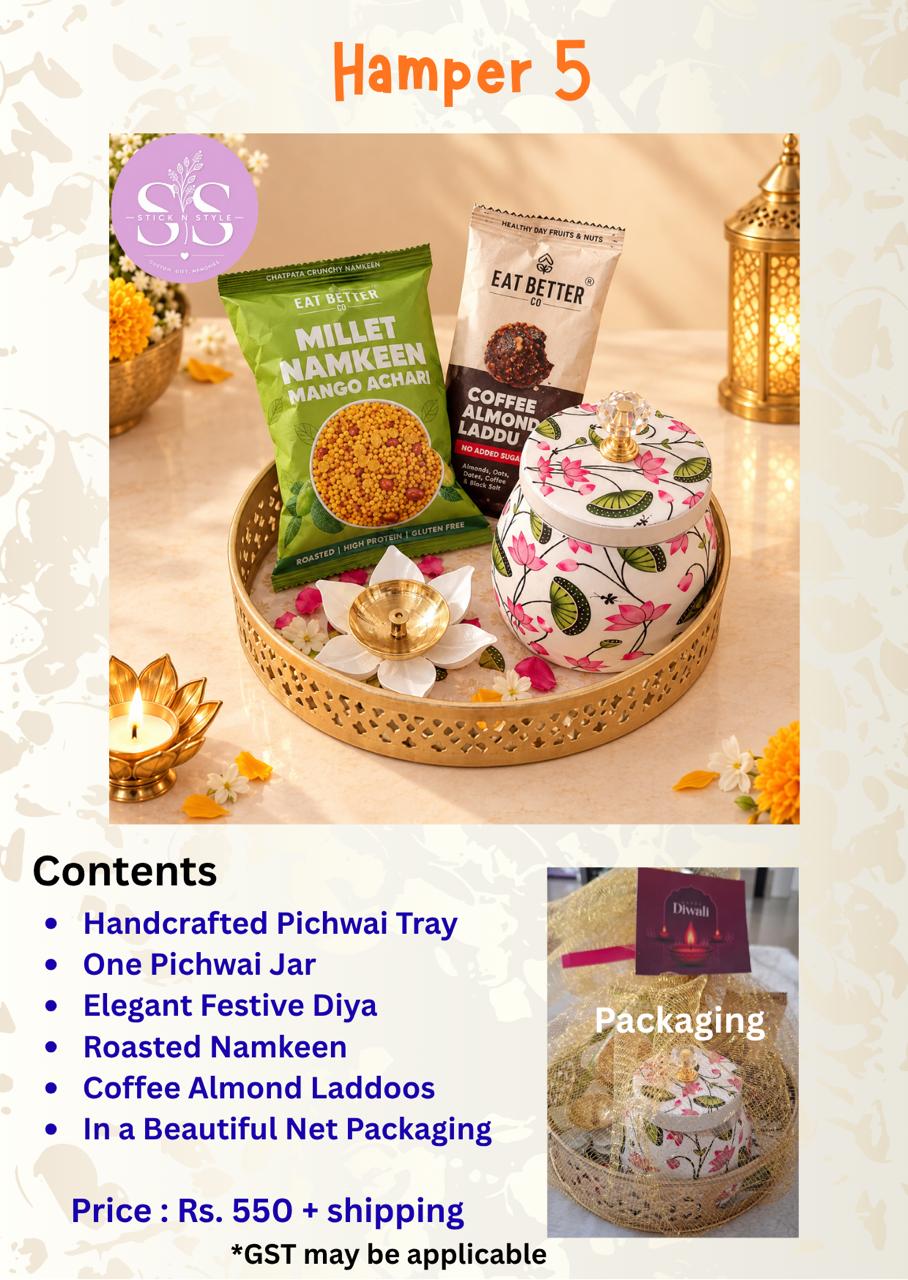 Pichwai Tray Diwali Hamper