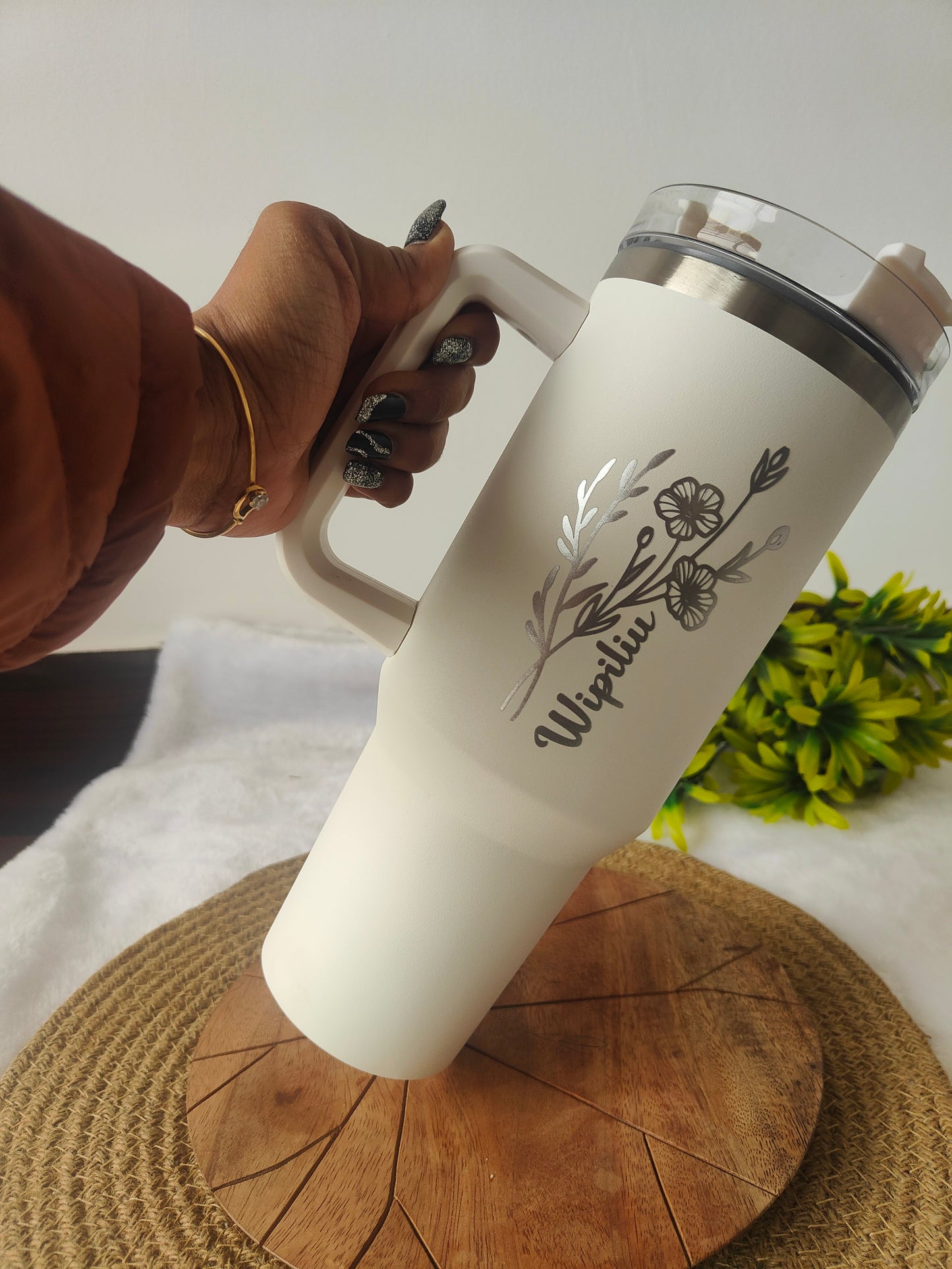 Not a Stanley- Personalised Insulated water tumbler