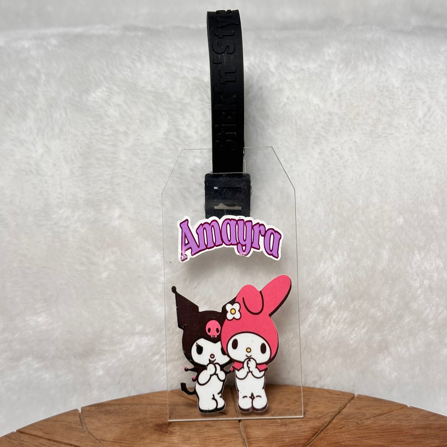 Transparent Bag Tags