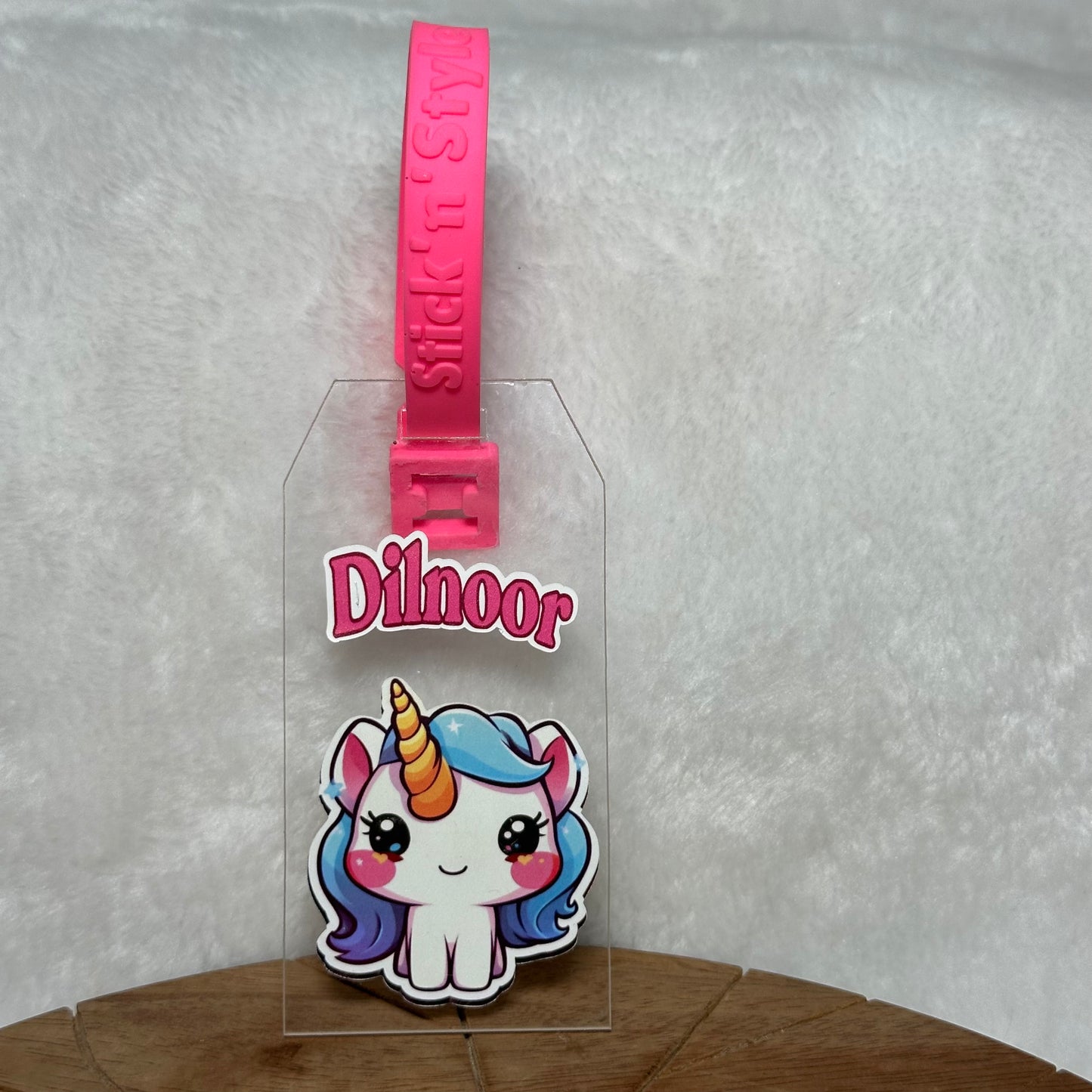 Transparent Bag Tags