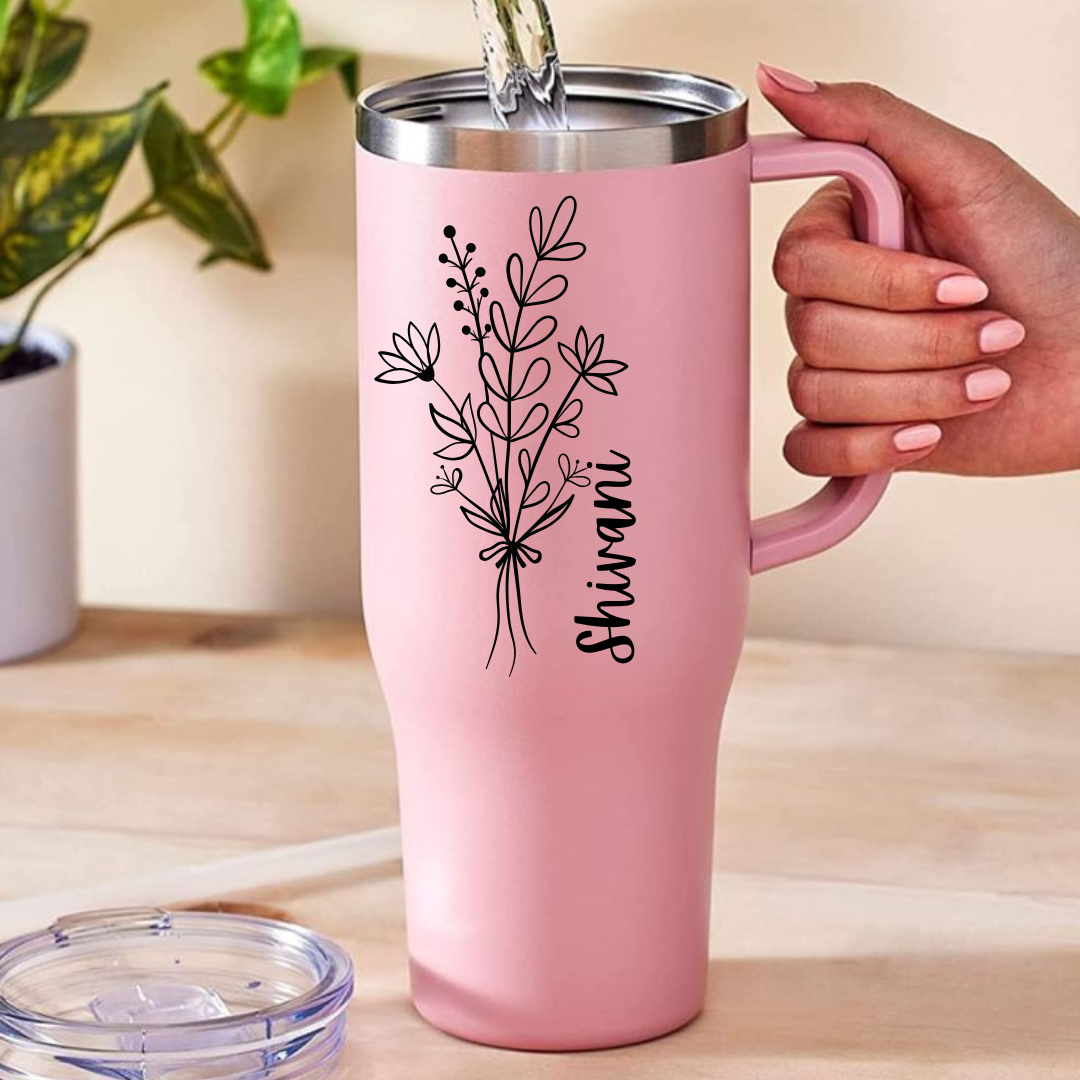 Not a Stanley- Personalised Insulated water tumbler