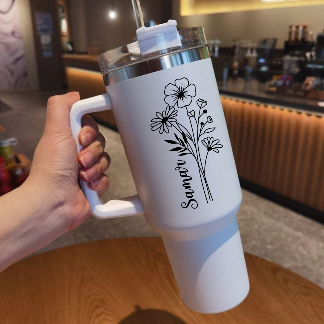 Not a Stanley- Personalised Insulated water tumbler