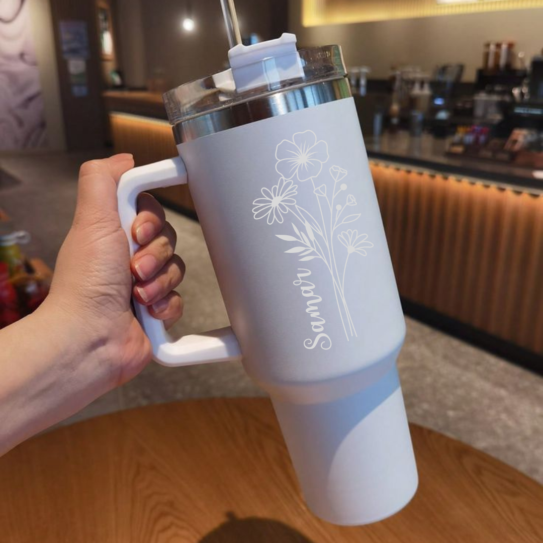 Not a Stanley- Personalised Insulated water tumbler