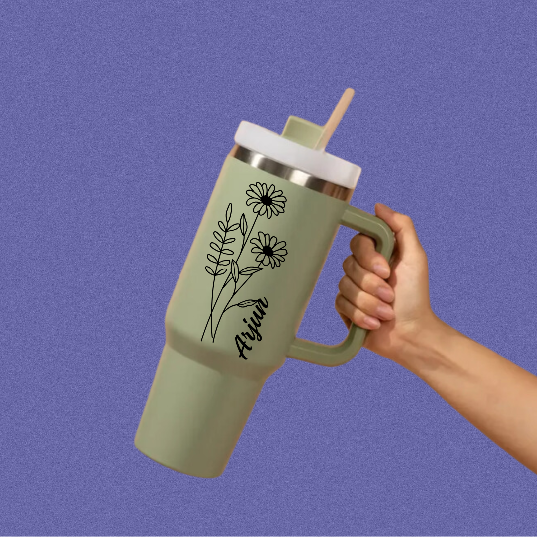 Not a Stanley- Personalised Insulated water tumbler