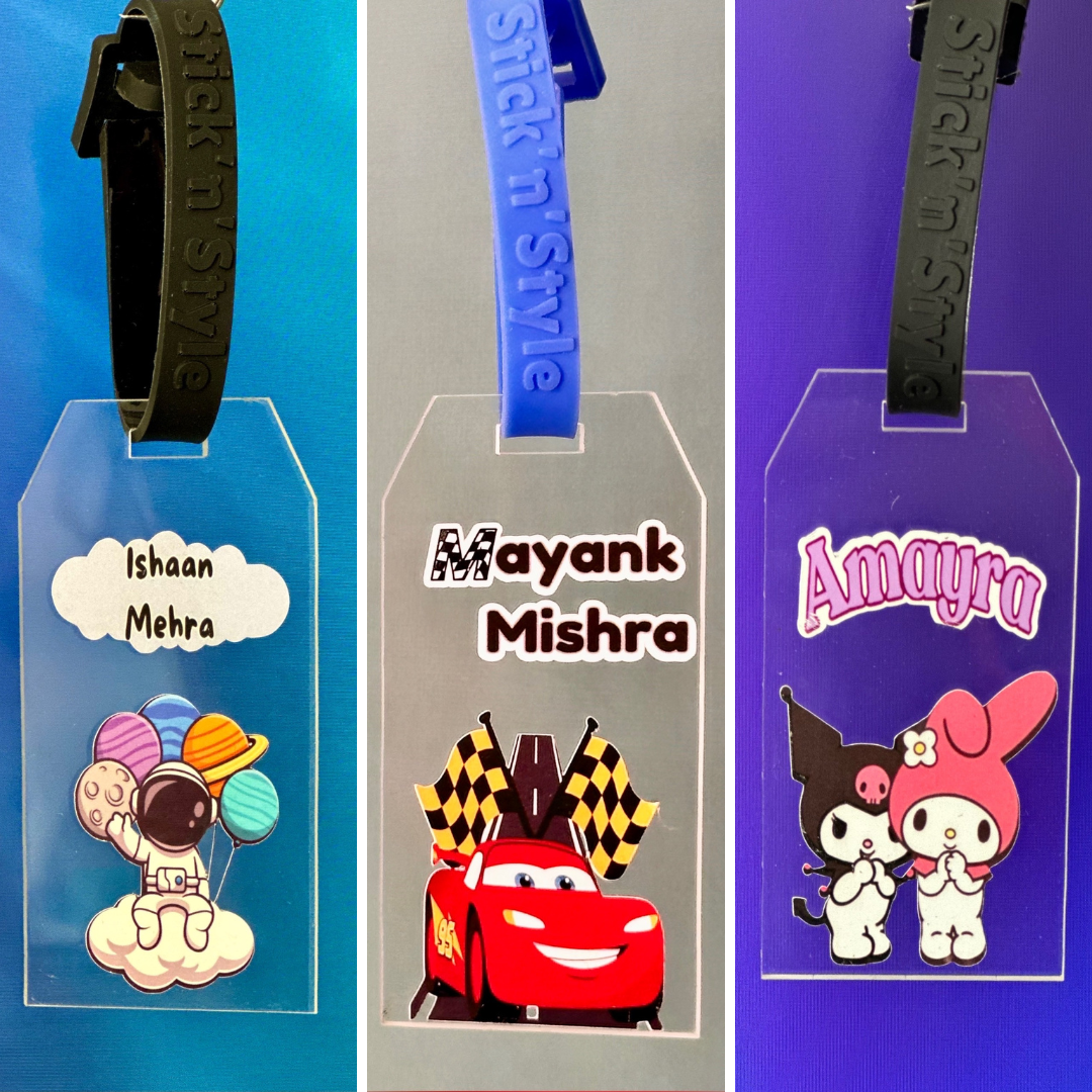Transparent Bag Tags