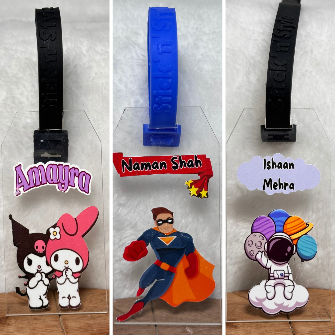 Transparent Bag Tags