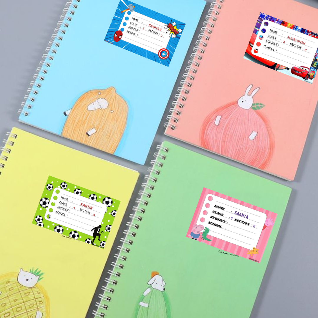 Personalised Book Labels (Set of 20) – Sticknstyle
